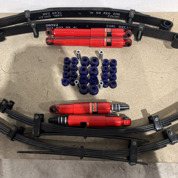 Kit suspension medium +5cm pour Suzuki Santana 410 413 Samurai - Essence châssis court 85->98