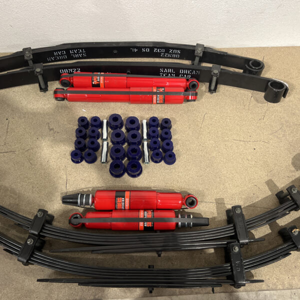 Kit suspension medium +5cm pour Suzuki Santana 410 413 Samurai - Essence châssis Long 85->98