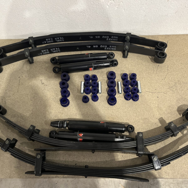 Kit suspension medium +5cm pour Suzuki Santana 410 413 Samurai - Essence châssis Long 99->03