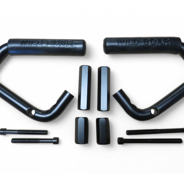 Alternative view of Poignée de maintien sur montant de pare brise pour Jeep Wrangler JK - la paire