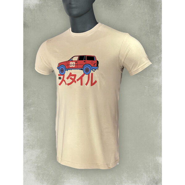 Tshirt homme HDJ80 Dream Team Car sable