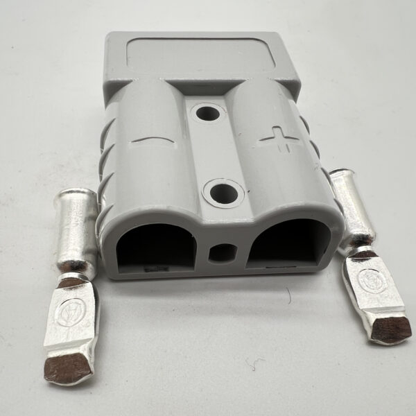 Connecteur hermaphrodite 50A gris - Prise rapide pour câble de 16mm2