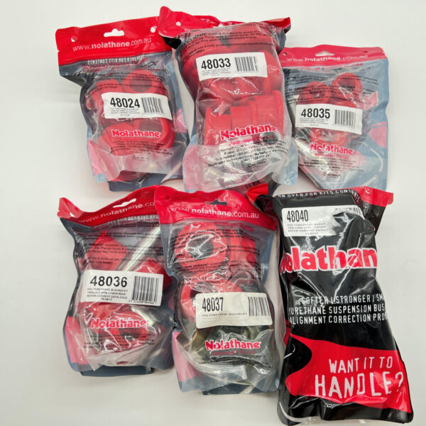 Kit complet silent blocs pont avant et arrière pour Land Rover Defender Discovery I