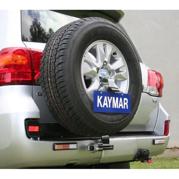 Porte roue de secours gauche Kaymar pour pare choc origine Toyota VDJ200