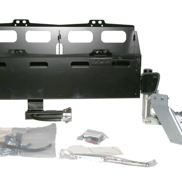 Porte jerrycan double côté droit pour pare chocs arrière Kaymar sur Land Cruiser VDJ200
