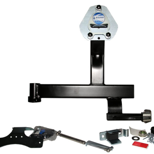 Porte roue de secours gauche Kaymar Toyota Land Cruiser HZJ76 et VDJ76