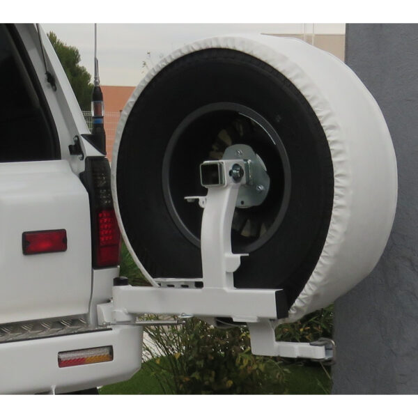 Porte roue de secours droit Kaymar Toyota HDJ80 et Nissan Patrol GR Y60
