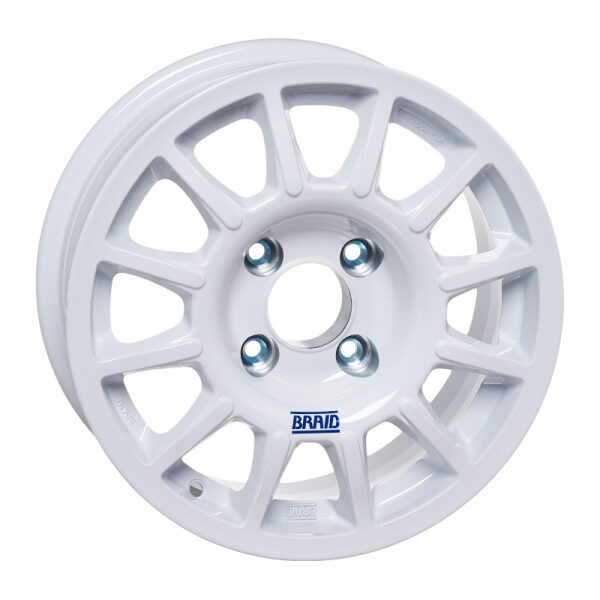 Jante Alu Braid Fullrace Blanche 7x15 4x136x90.1 ET40 CAN-AM X3