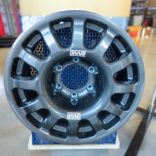 Alternative view of Jante Alu Braid Fullrace Grise 7x15 5x139 7 ET22 Jimny GL
