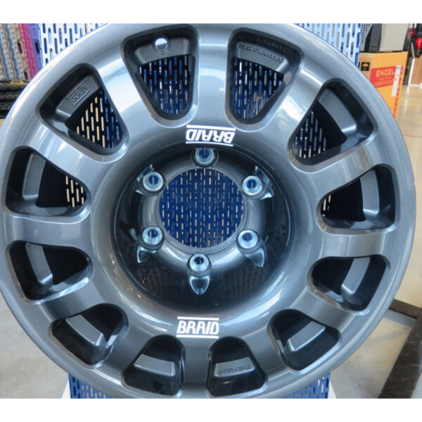 Jante Alu Braid Fullrace Grise 7x16 5x150 ET-25 HZJ/FZJ/HDJ71/74/76/78/79