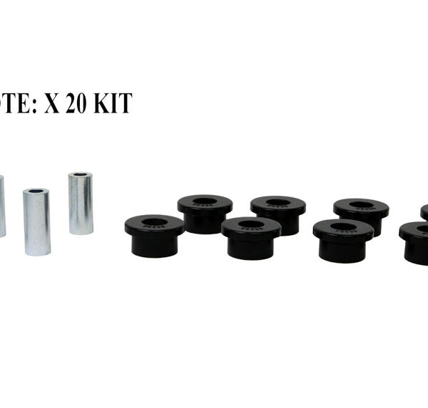 Kit silent bloc polyuréthane Nolathane tirants pont arrière supérieurs KDJ9 KZJ9