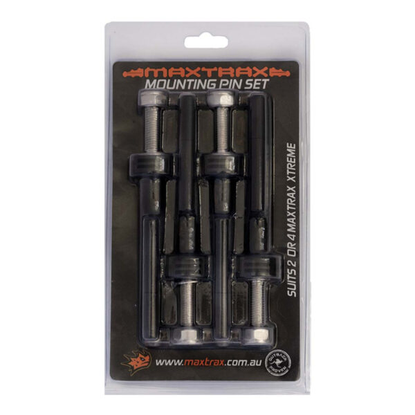 Fixation rapide Maxtrax Xtreme - Set de 4 pièces - Longueur filetage 40mm