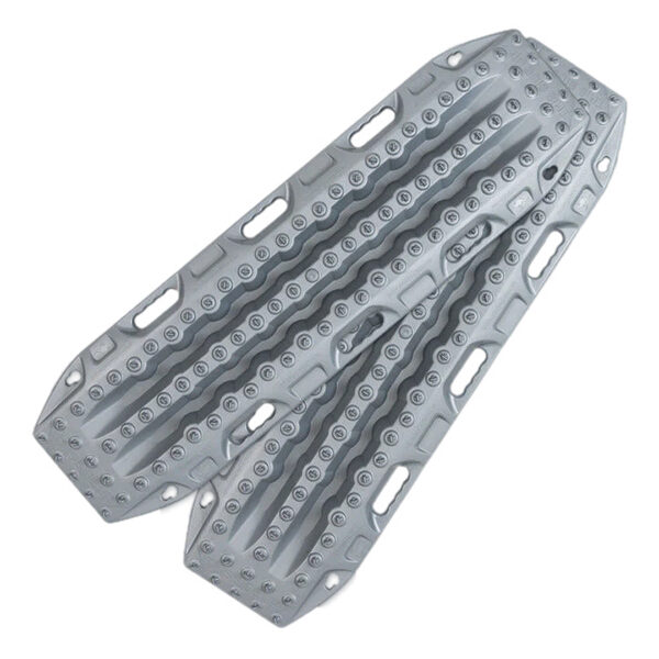 Plaques à sable Maxtrax MKII gris titane - La paire