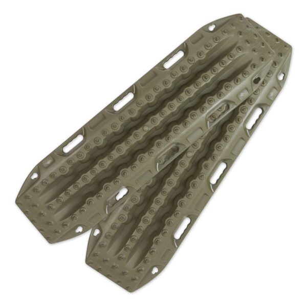Plaques à sable Maxtrax MKII vert olive - La paire