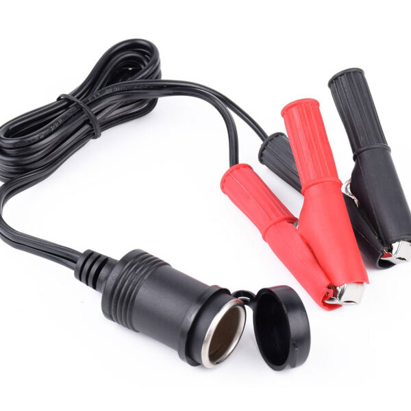 Prise allume cigare femelle avec pinces batterie Engel