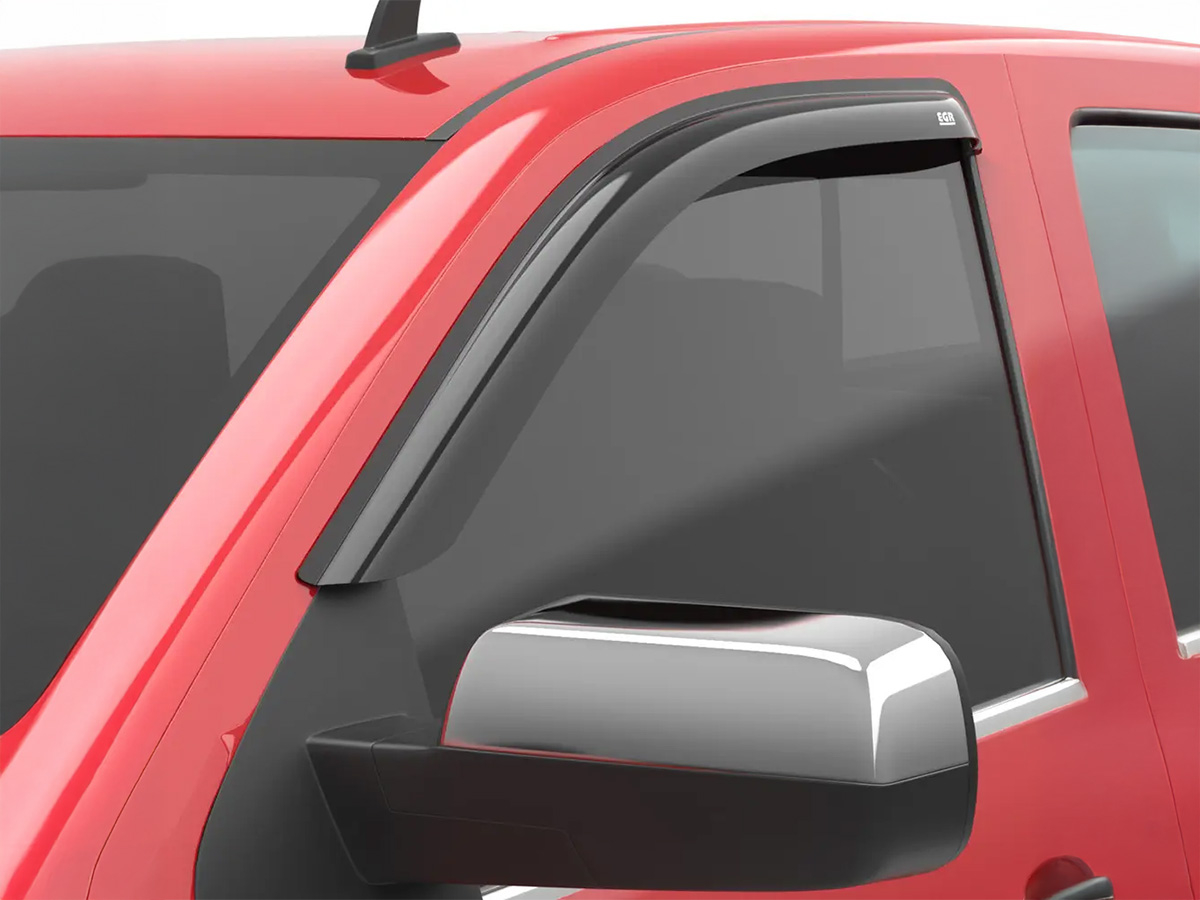 Jeu 2 déflecteurs de vitre avant EGR L200 DCB 2006-2015 - montage collé