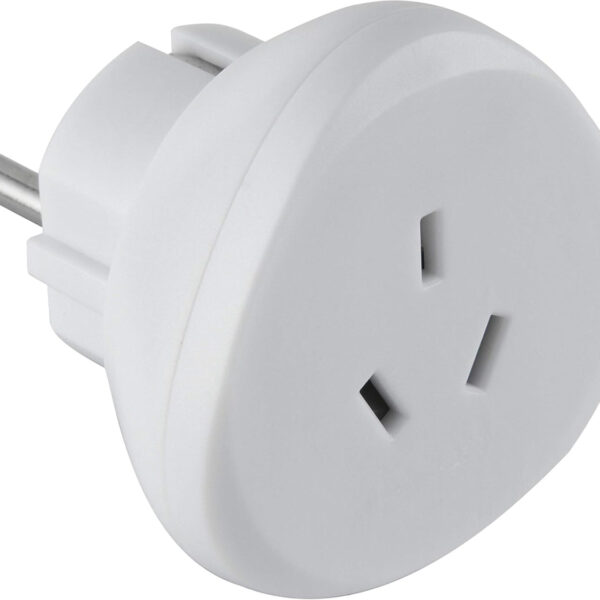 Adaptateur de voyage prise australienne vers prise française / européenne