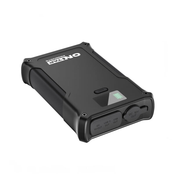 Batterie externe power bank multi fonctions Ontap 9 6 Ah allume-cigare 12v USB USB-C CC