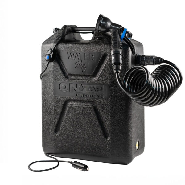 Douche portable Jerry Can 22L 12v Ontap noire