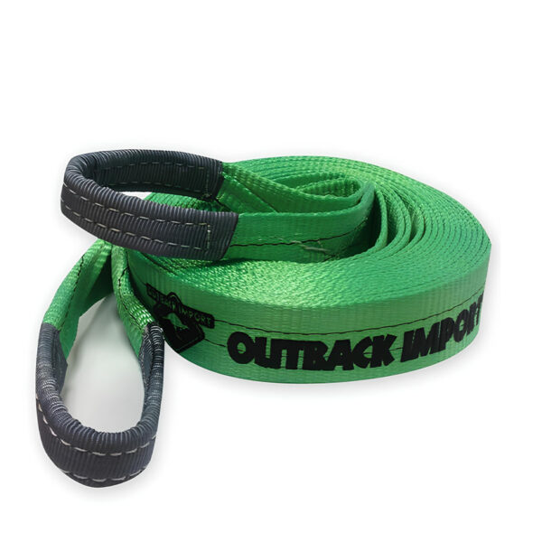Sangle de traction 10M 9T largeur 60mm OUTBACK IMPORT vert