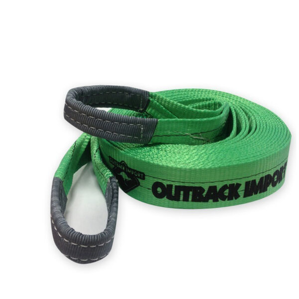 Sangle tour d'arbre 2.4M 7T5 largeur 50mm OUTBACK IMPORT verte