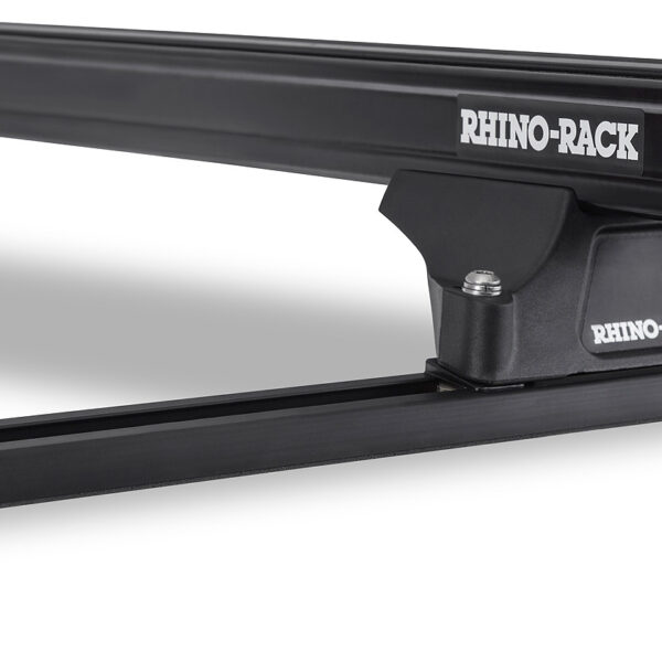 Kit 2 barres de toit noire 1250mm Heavy Duty RLTP Trackmount