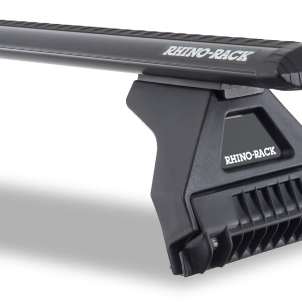 Kit 2 barres de toit noire 1800mm Vortex avec pieds RL110 Ford Transit VG 1997-2000