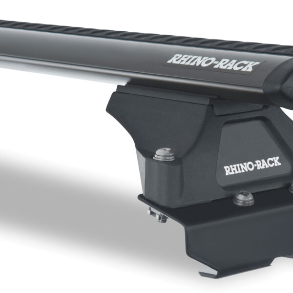 Kit 2 barres de toit noire 1800mm Vortex avec pieds RLTP Fiat Ducato Gen II & III