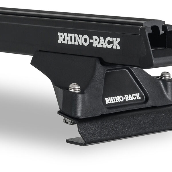 Kit 2 barres de toit noire Heavy Duty 2000mm avec pieds RLTF Isuzu Series F/N