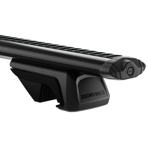 Kit 2 barres de toit noire Vortex 1065mm avec pieds RX