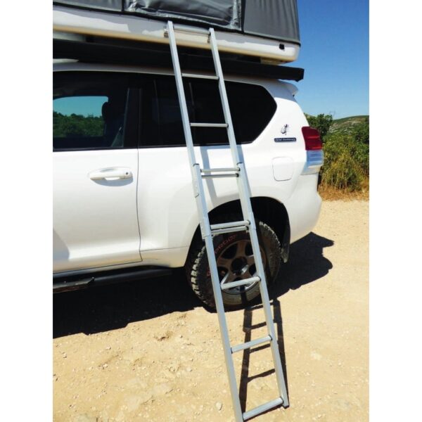 Échelle aluminium coulissante 31.5x246cm tente de toit James Baroud