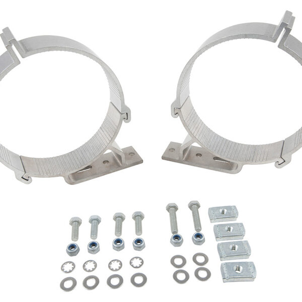 Alternative view of 150mm Conduit Clamps (x2) Rhino Rack
