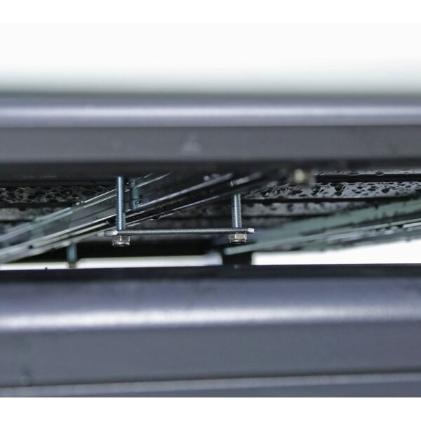 Alternative view of Patte de fixation entraxe 100mm HD en acier pour tente coque rigide James Baroud