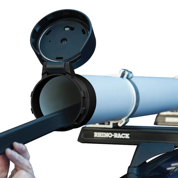 Alternative view of Conduit Locking End Caps (100mm / 3.9inches) Rhino Rack