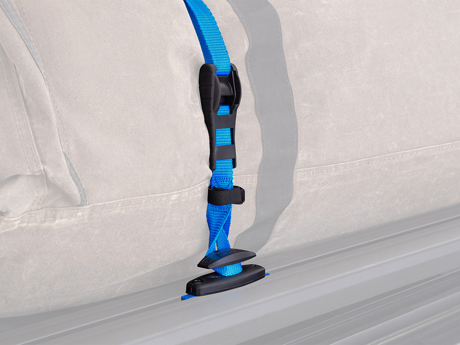 Kit 2 sangles arrimage 2.2m avec taquets et Zwifloc de Rhino Rack – Image 2