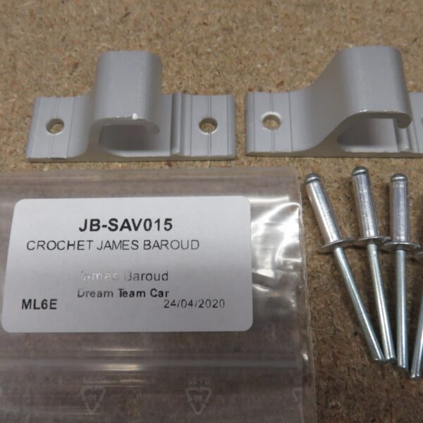 Alternative view of Crochet échelle de tente gauche ou droit James Baroud - Côté échelle - La paire