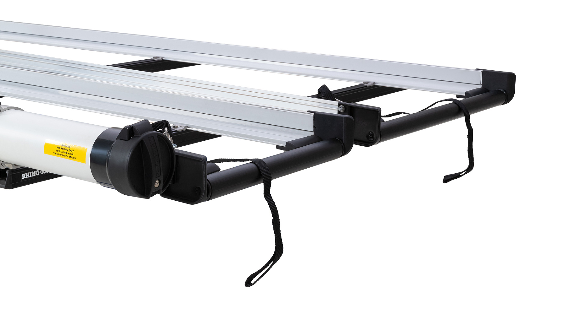 Système de porte-échelle double CSL 3 0 m avec conduit Toyota Hiace Gen V 2005-2019 – Image 2