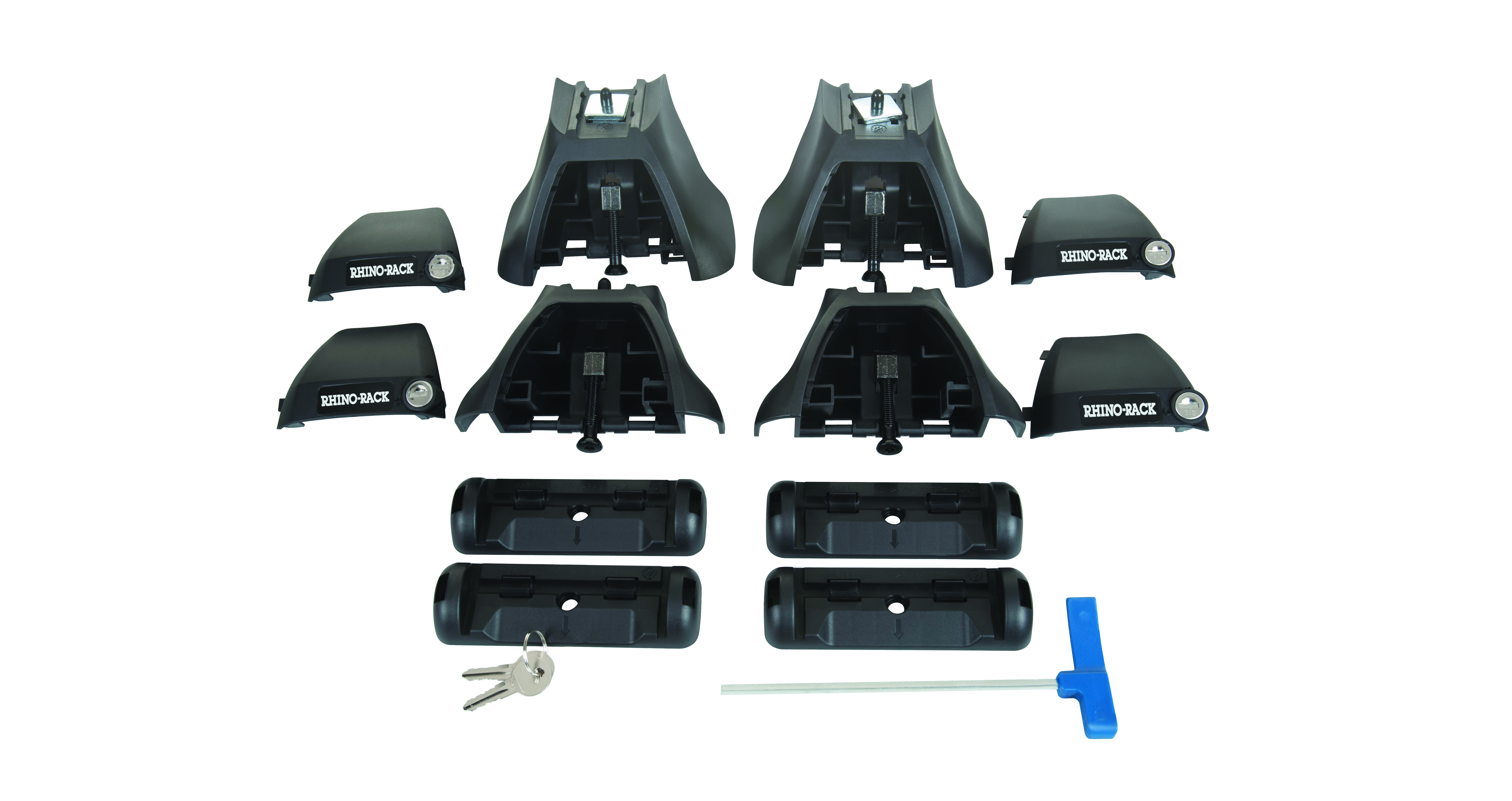 Kit 2 barres de toit Rhino Rack Sportz 1180mm Hyundai Accent 2006-2010 – Image 2
