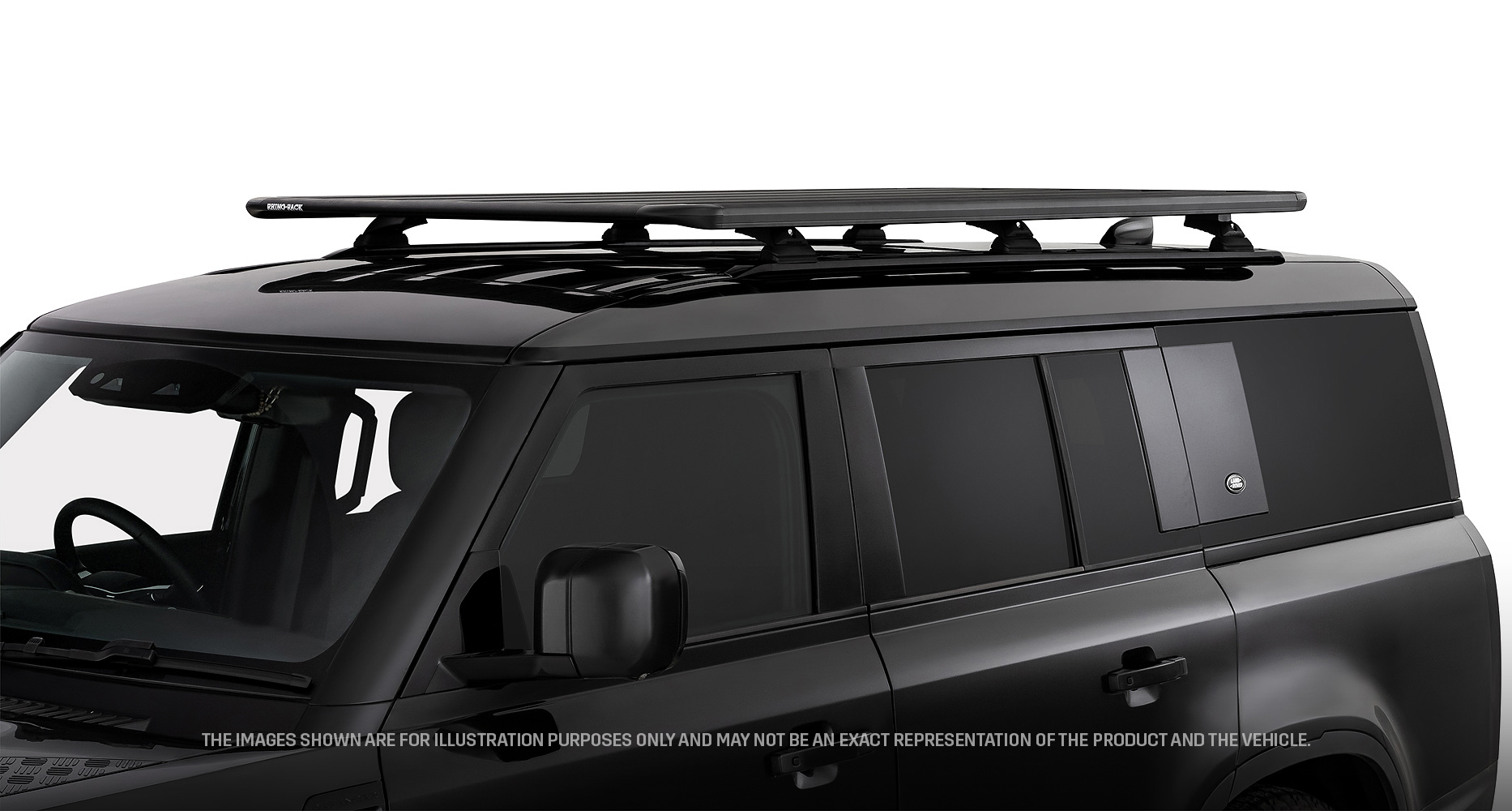 Kit galerie Rhino Rack Pioneer 6 2100x1240mm avec pieds RCL Land Rover Defender II 130 L663 2023- – Image 2