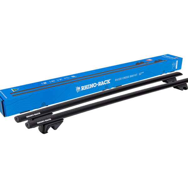 Kit 2 barres de toit transversales Sportz 1500mm pieds RX100 Rhino Rack