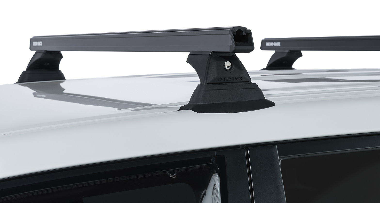 Kit 3 barres de toit noire 1250mm Heavy Duty RCH Toyota Land Cruiser série 150 2009- – Image 2