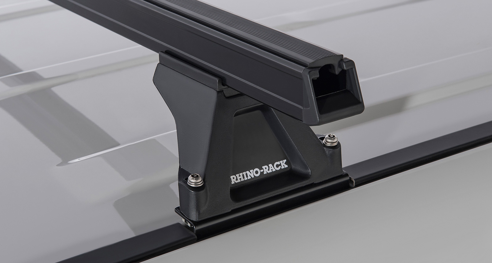 Kit 3 barres de toit noire Heavy Duty 1500mm avec pieds RLTF Hyundai iLoad 2008-2021 – Image 2