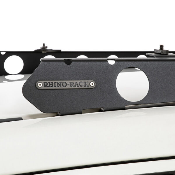 Alternative view of Rhino-Rack Backbone Mounting System - Pajero NP/NX Rhino Rack