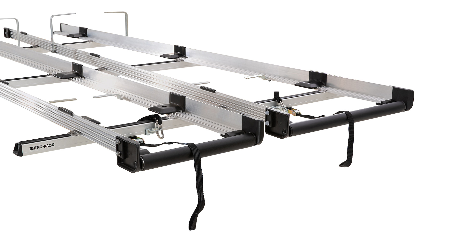 Système de porte-échelle double multi-coulissant 3 0 m Volkswagen Transporter T5 2004-2015 – Image 2