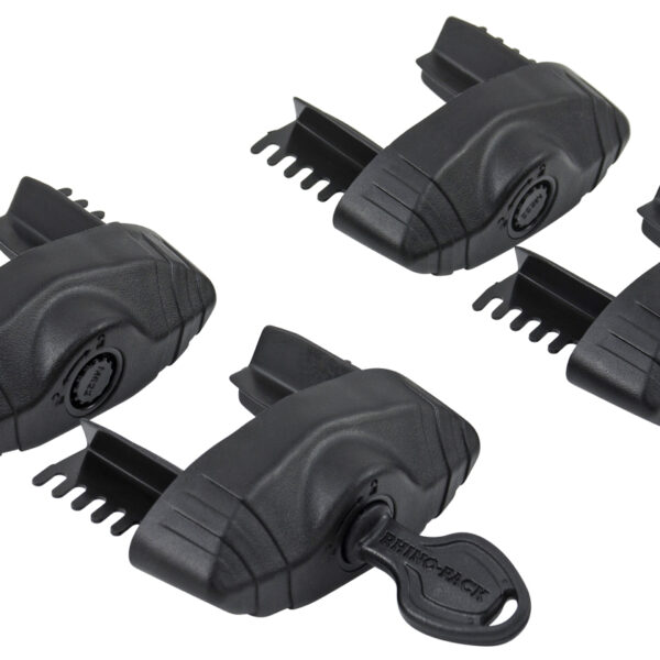 Alternative view of Kit de 4 embouts verrouillable de barre de toit Vortex Secure Core Rhino Rack