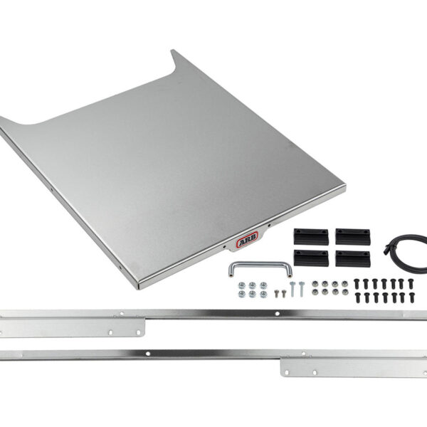 ARB - Tablette Inox Coulissante pour Tiroir RD1355 - Dim 499x442x19mm