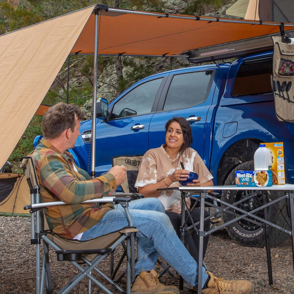 Alternative view of ARB ALUM AWN W/LIGHT 2500X2500