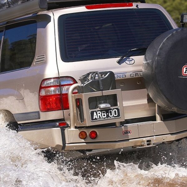 Alternative view of ARB REAR BAR 100 IFS BLK