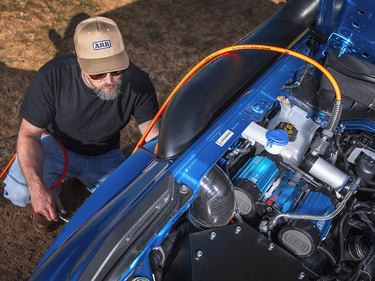 Compresseur embarqué bicylindre 12V ARB Brushless 260l/min – Image 2