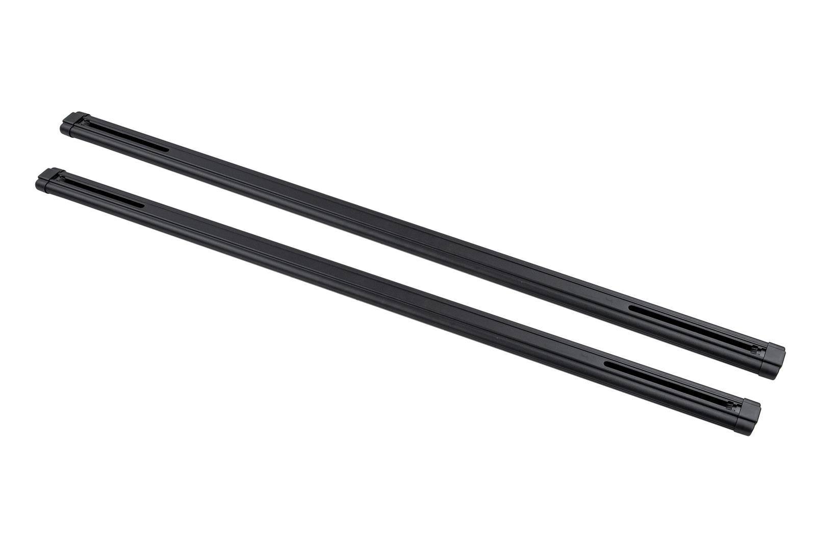 CROSS BAR 1250MM BLACK PAIR – Image 2